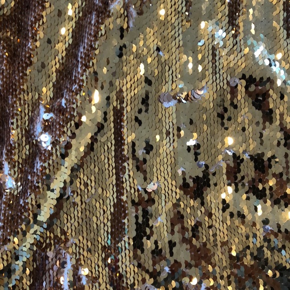 Halpern sequin turtleneck size small - Picture 2 of 8